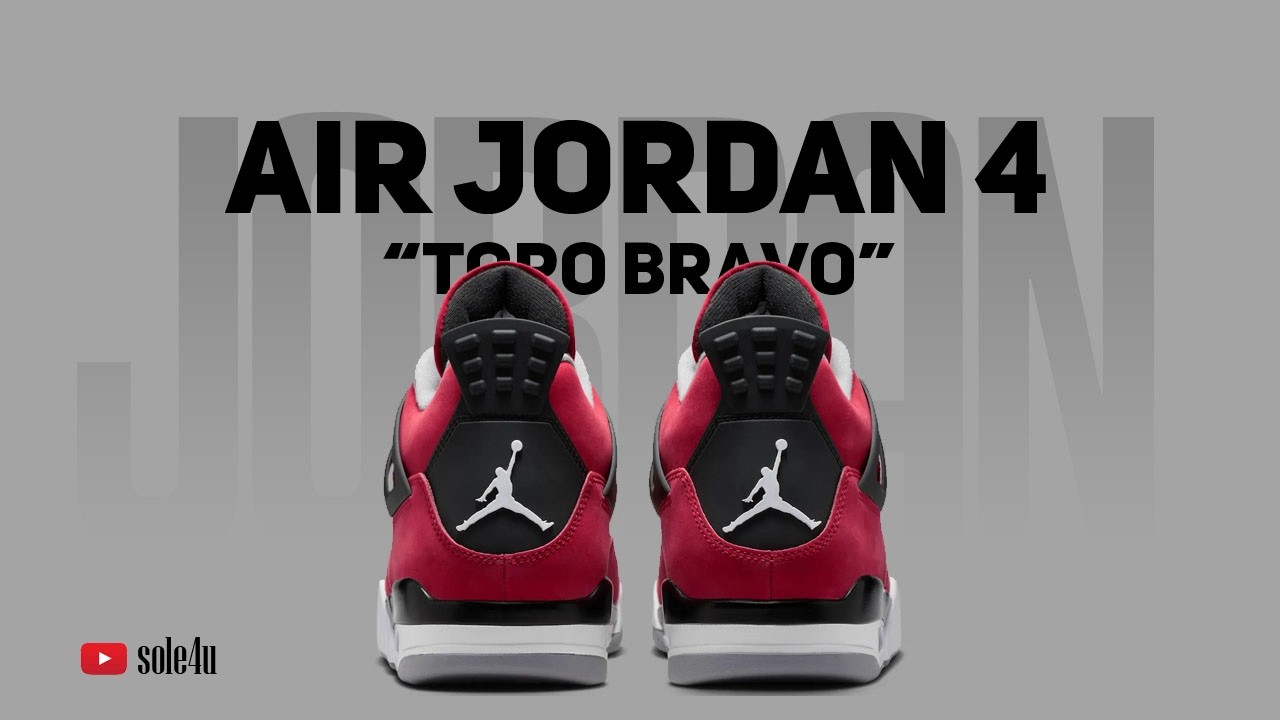 ОФИЦИАЛЬНЫЙ ВЗГЛЯД: Air Jordan 4 &ldquo;TORO BRAVO&rdquo; | Подробности + информация о релизе | 2026