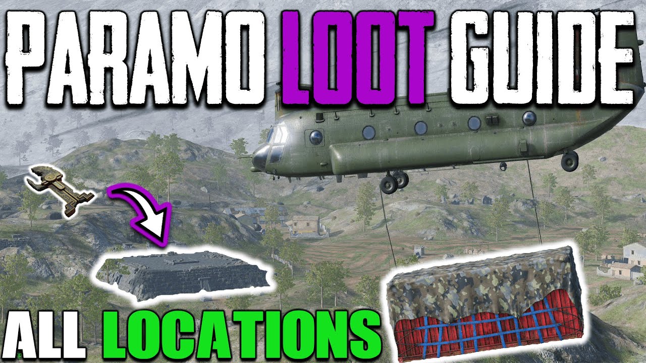 PUBG PARAMO BEST LOOT GUIDE SEASON 11 | LOOT HELICOPTER | PUBG SEASON 11 | XBOX PC PS4