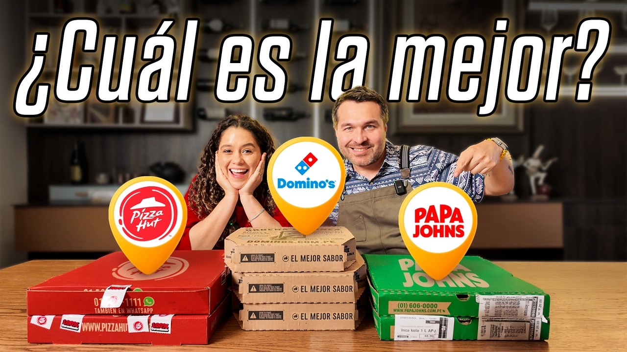 PIZZA HUT vs PAPA JOHN’S vs DOMINO’S: ¿QUIÉN GANA? | GIACOMO BOCCHIO