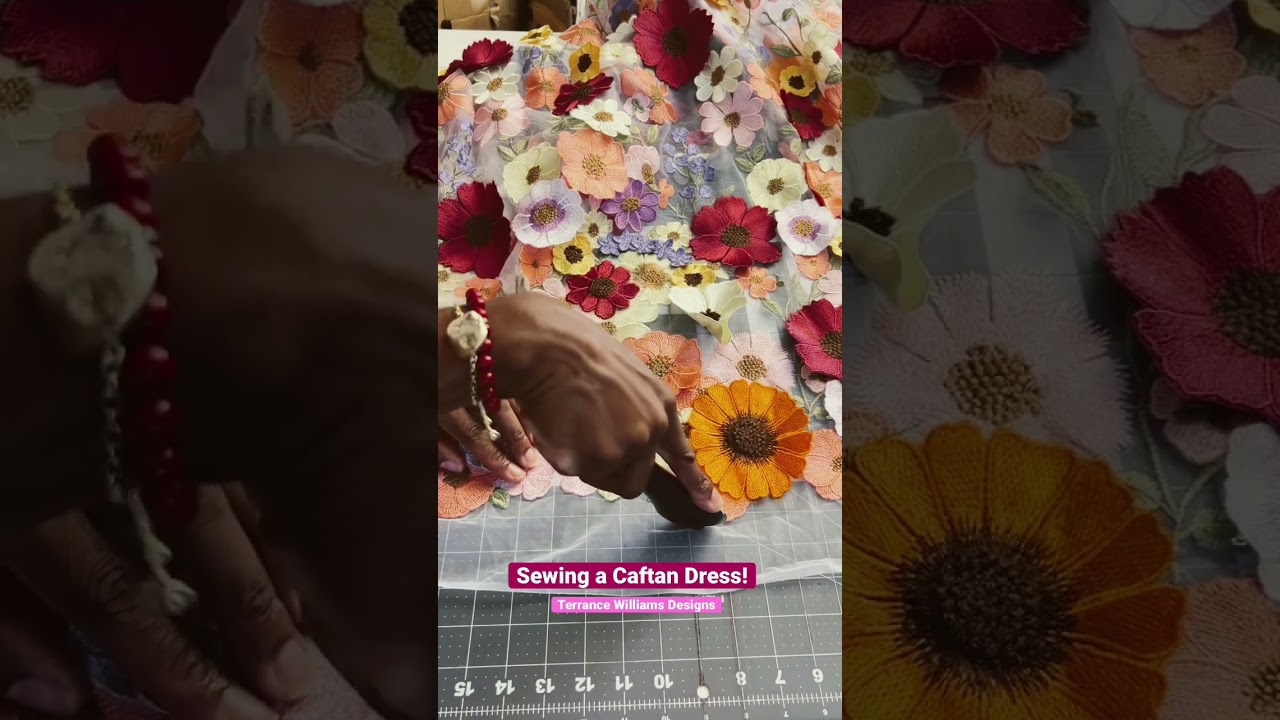 Sewing a Caftan Dress!
