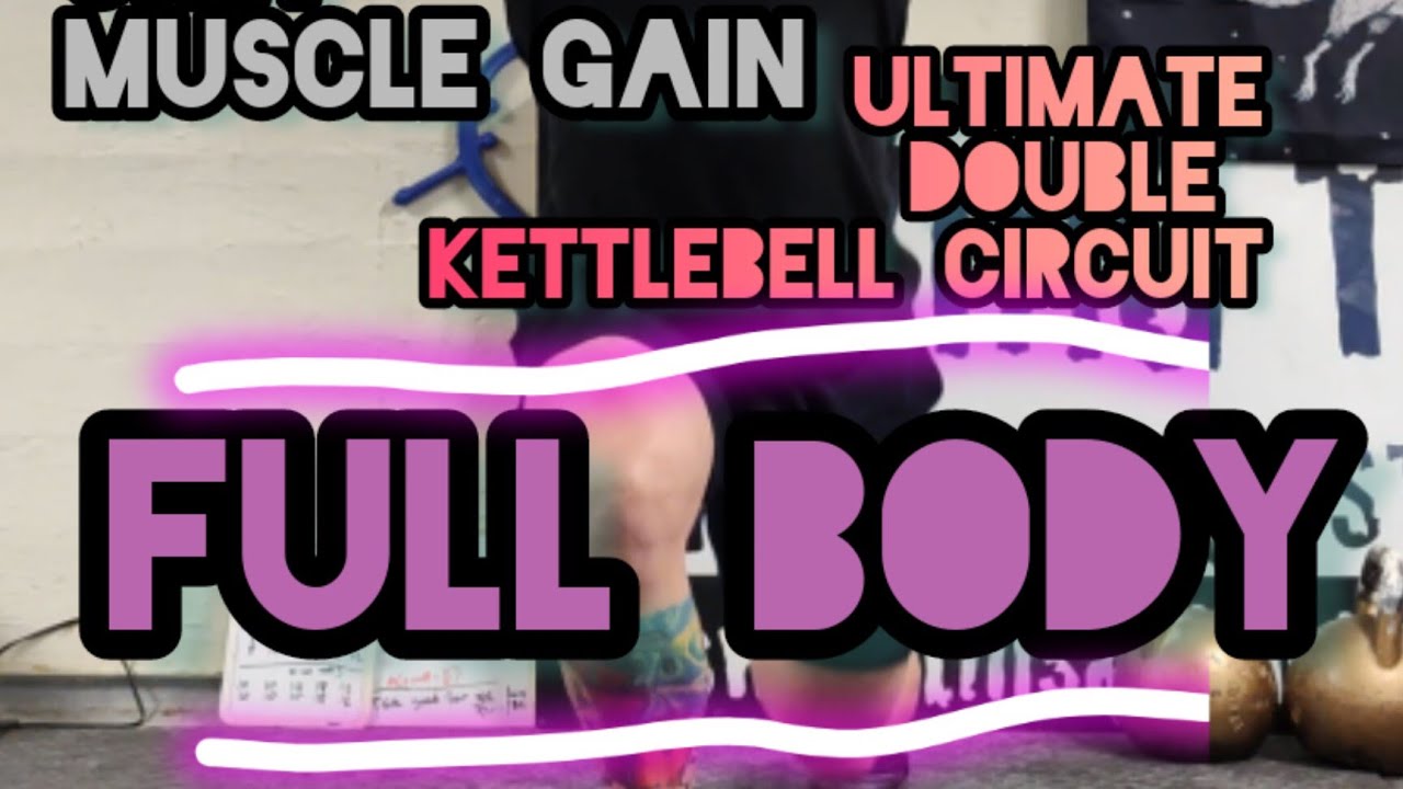 Best Full Body Kettlebell Workout - 55 rep Double Kettlebell Circuit from KBOMG !