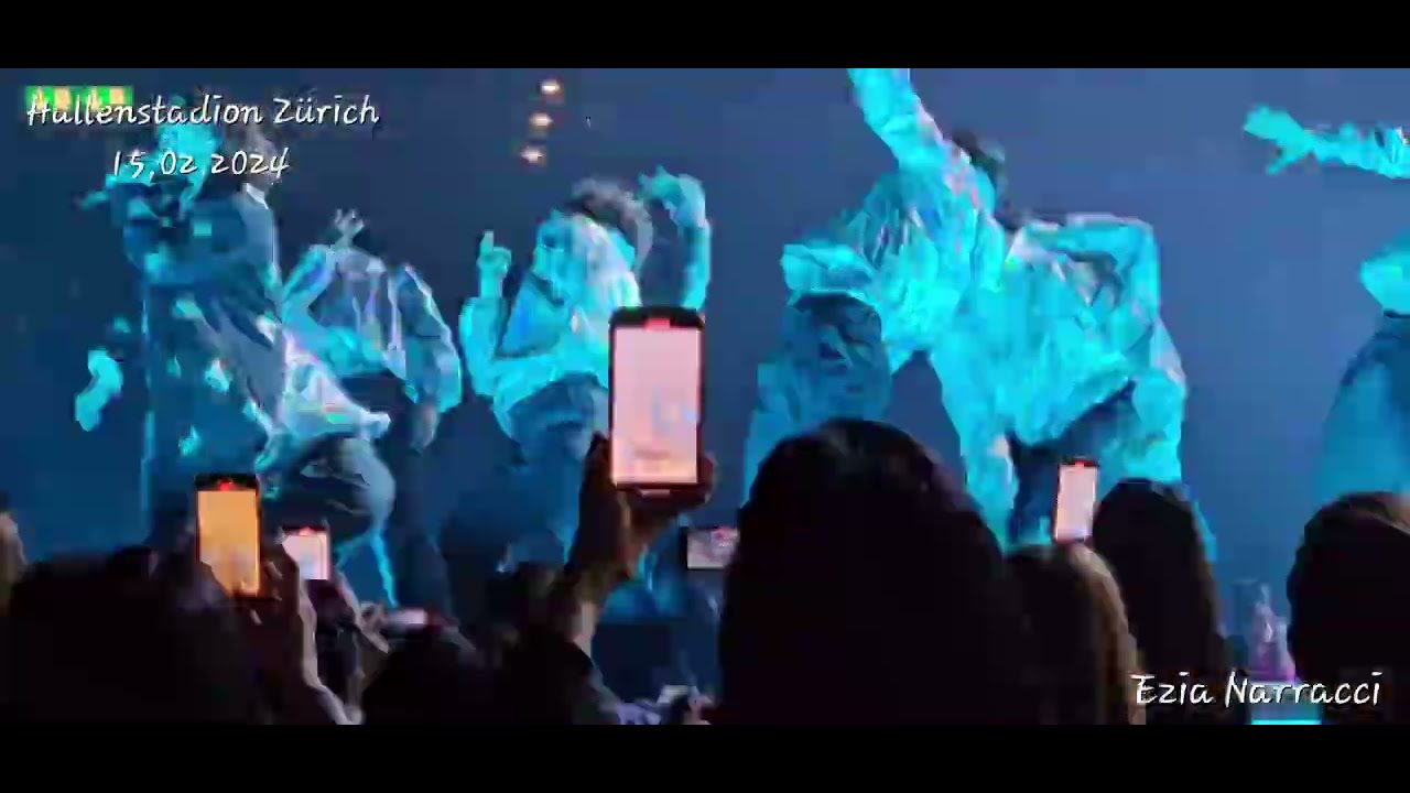 Laura Pausini  - Con la musica alla radio  - Hallestadion Zurigo  - 15.02.2024