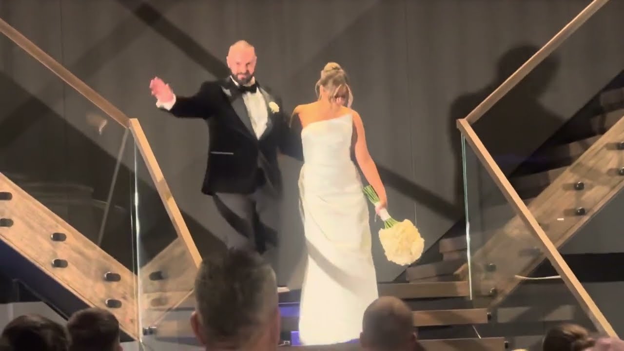 MELBOURNE INCREDIBLE ENTRANCE  MACEDONIAN  -CROATIAN TRADITIONAL WEDDING -TUSE & AMADEUS BAND no.824