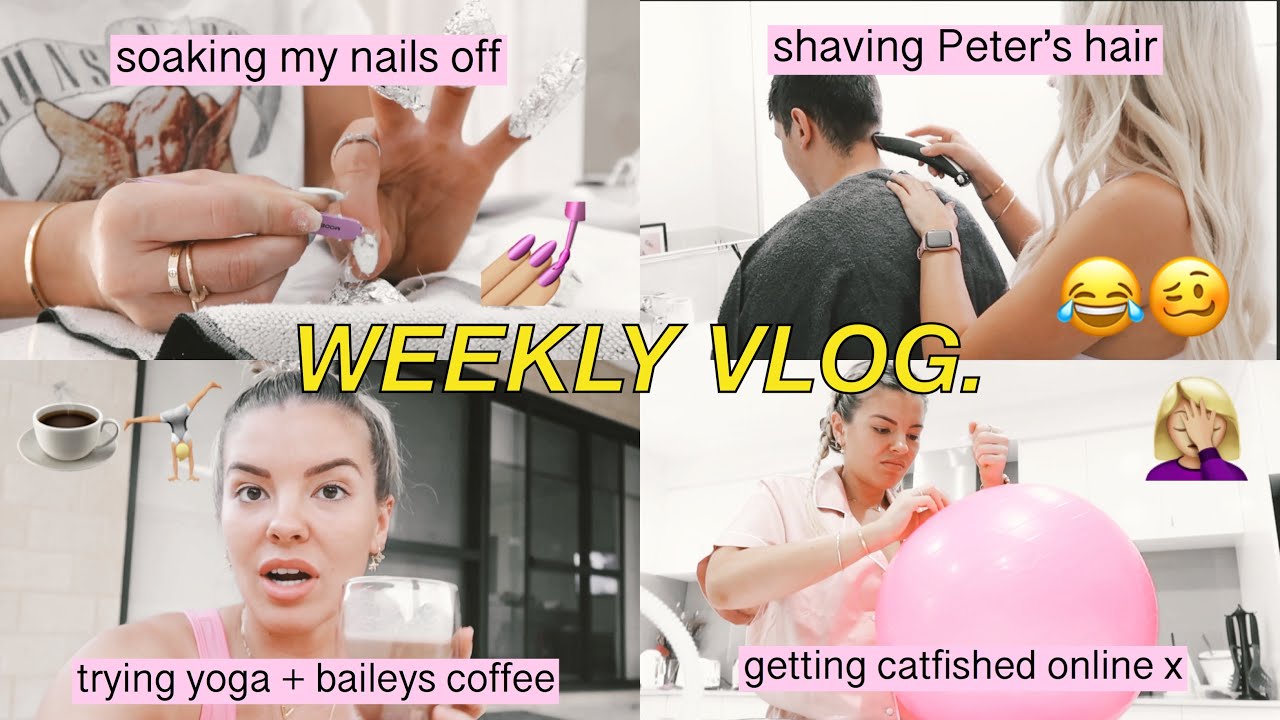 WEEKLY VLOG 🎬 JEWELLERY UPDATE ✨💖 STUFFING UP PETERS HAIR 😂 LIVE WORKOUT WITH RILEY 💧JAZ HAND
