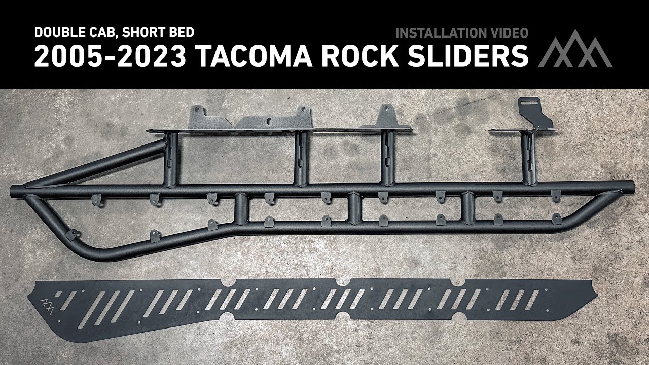 [2005-2023] Toyota Tacoma Rock Sliders - Installation