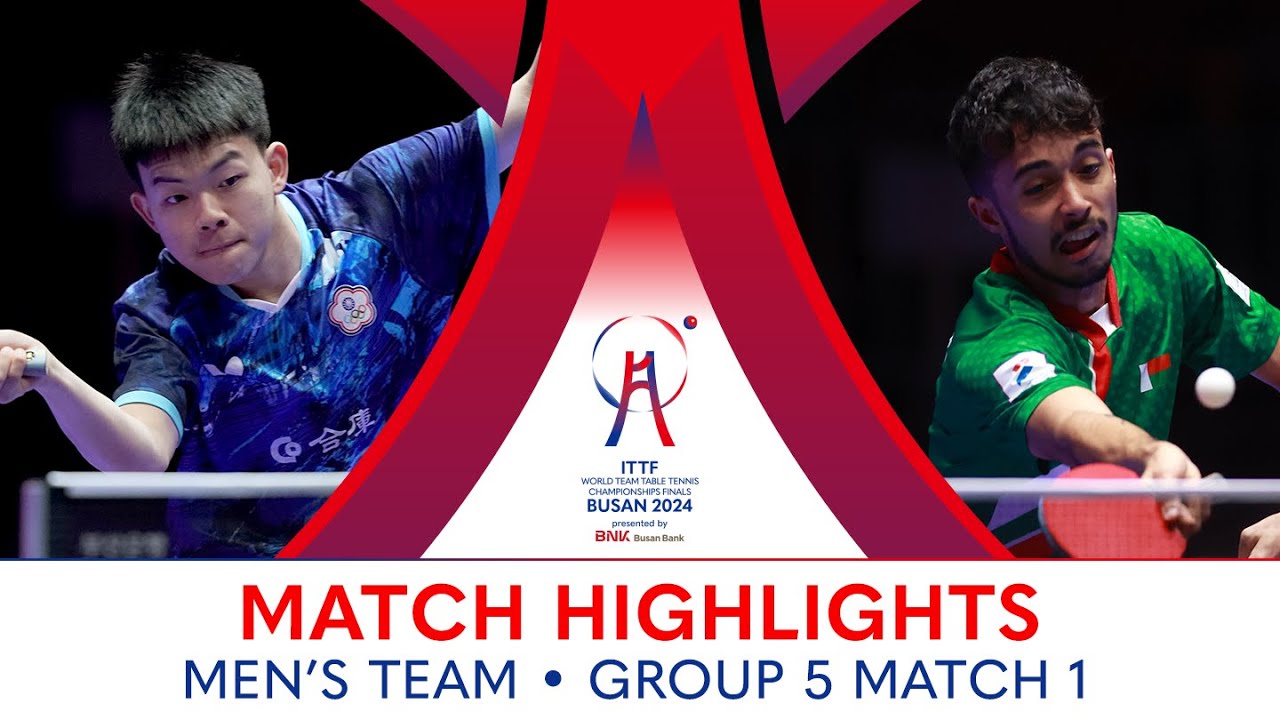 Kao Cheng Jui (TPE) vs Antoine Razafinarivo(MAD) | MT G5 - Match 1 | #ITTFWorlds2024