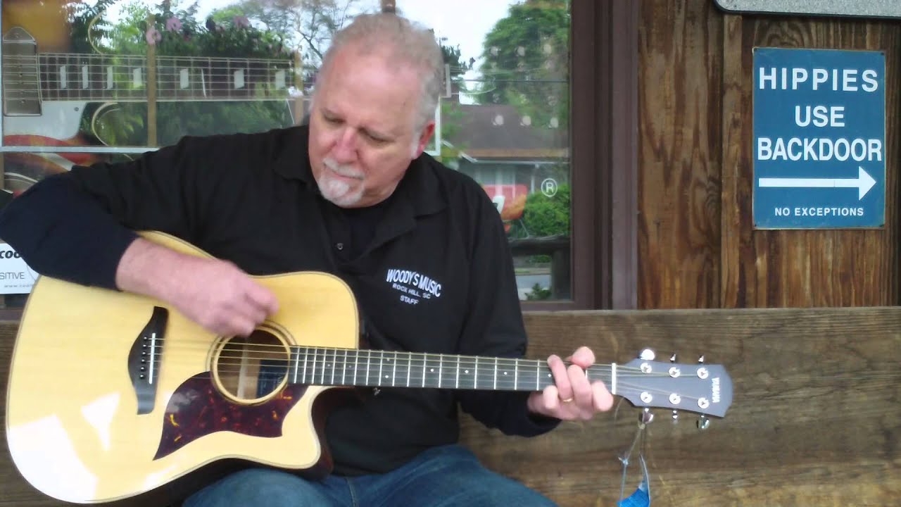 Yamaha A3M Acoustic Electric Guitar