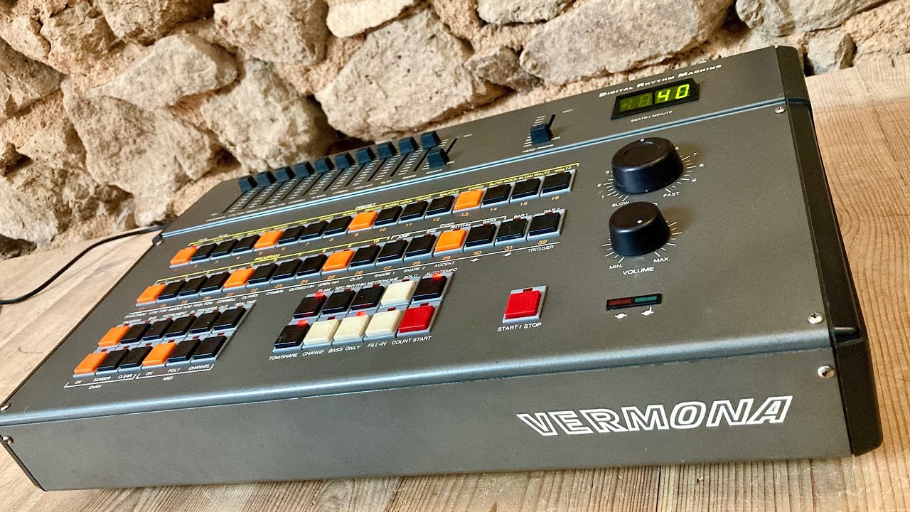 Vermona Digital Rhythm Machine / programmable analog drum machine