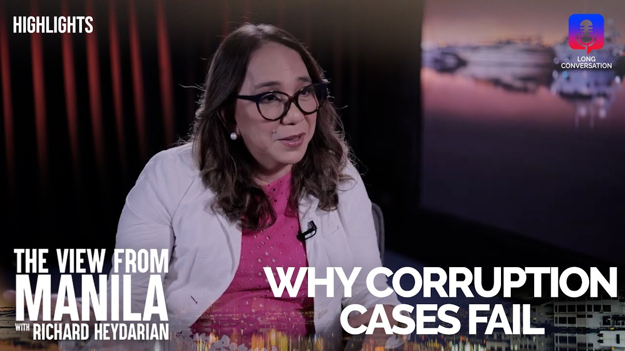 Heidi Mendoza exposes how the justice system protects the corrupt | The View From Manila