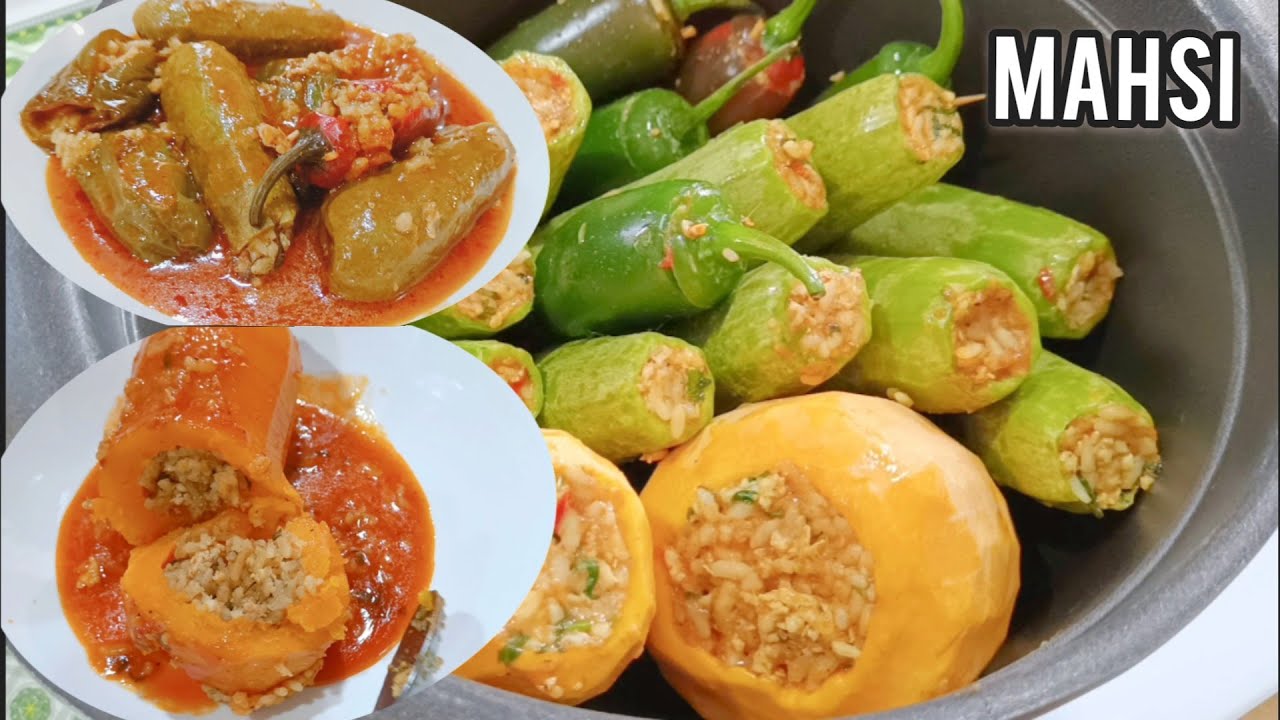 MAHSI KUSA !?., RESEP MAHSI MAKANAN KHAS TIMUR TENGAH  |  cara mebuat mahsi kusa