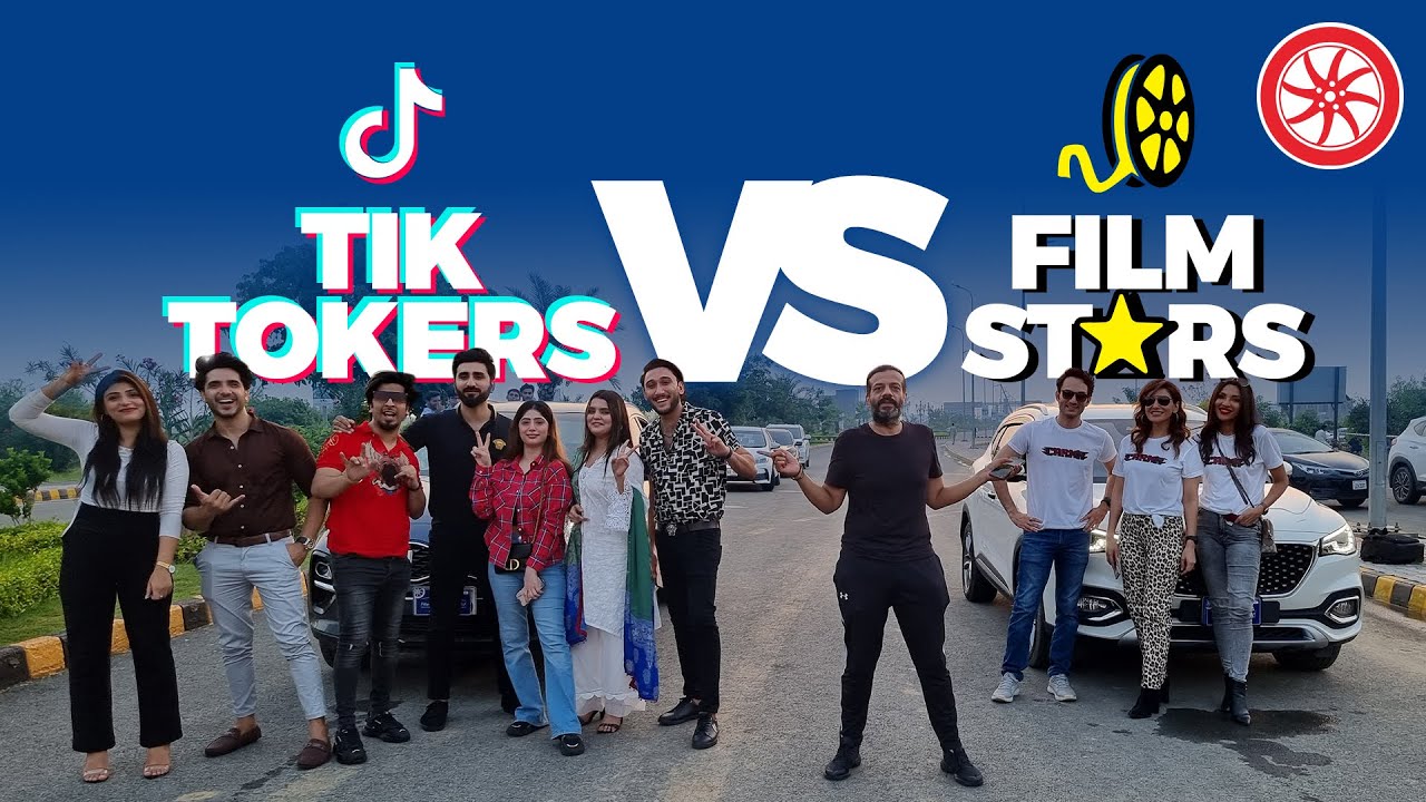 Tik Tokers Vs Film Stars | Drag Race | PakWheels
