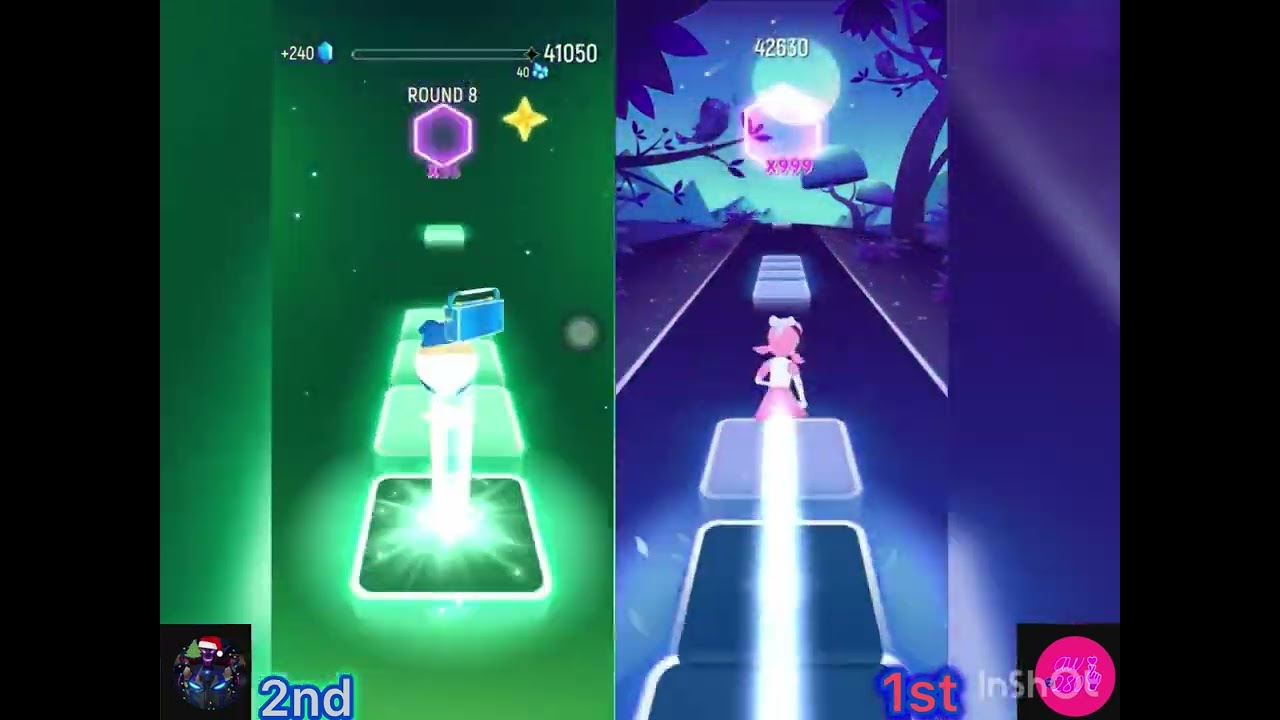 Tiles Hop: EDM Rush: Syn Cole - Feel Good |  Me vs @Amy_280