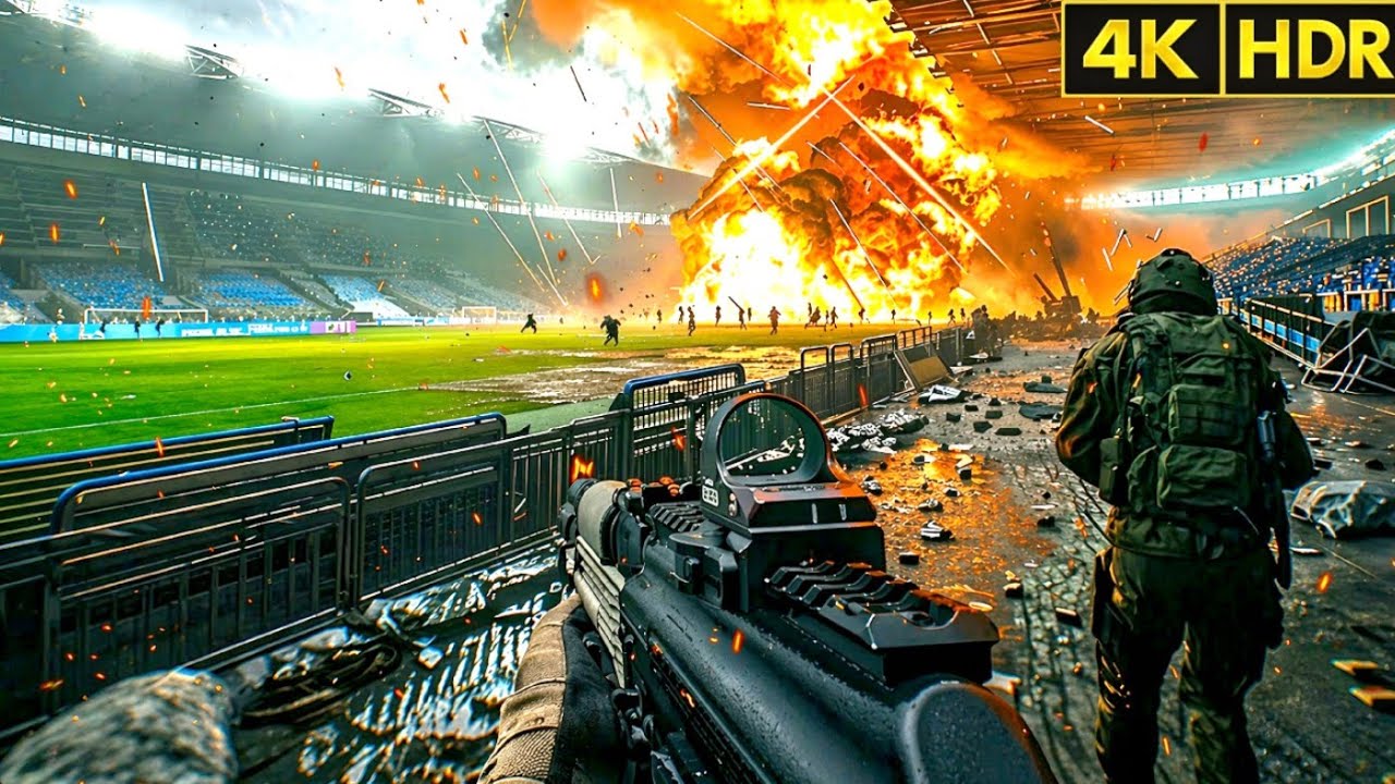 CHICAGO TERROR ATTACK | Call of Duty Ending | Final Boss Fight | ULTRA REALISTIC GAMEPLAY [4K 60FPS]