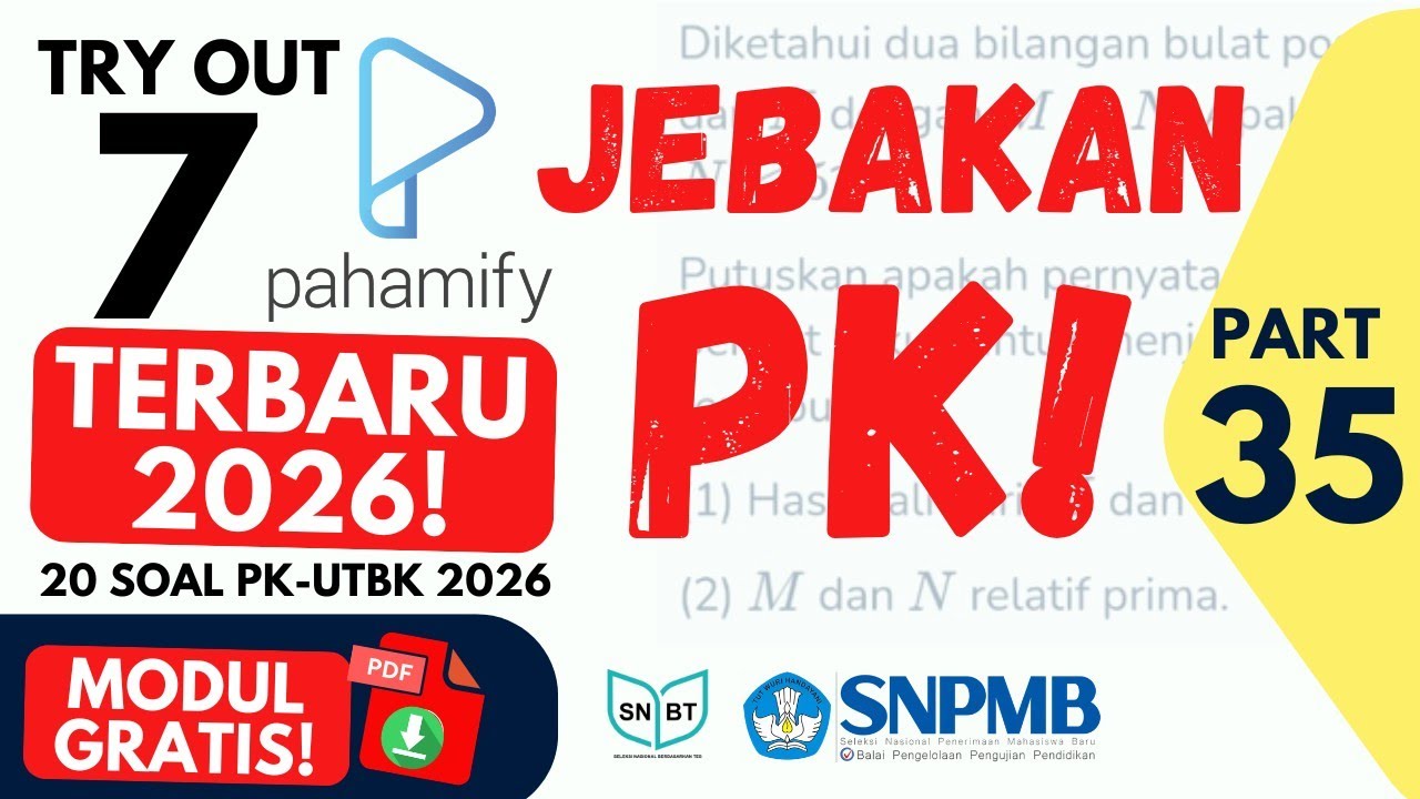 20 Soal PK SNBT 2026 Terbaru dari TO MIPY 7 – Tipe yang Bikin Nilai Turun!