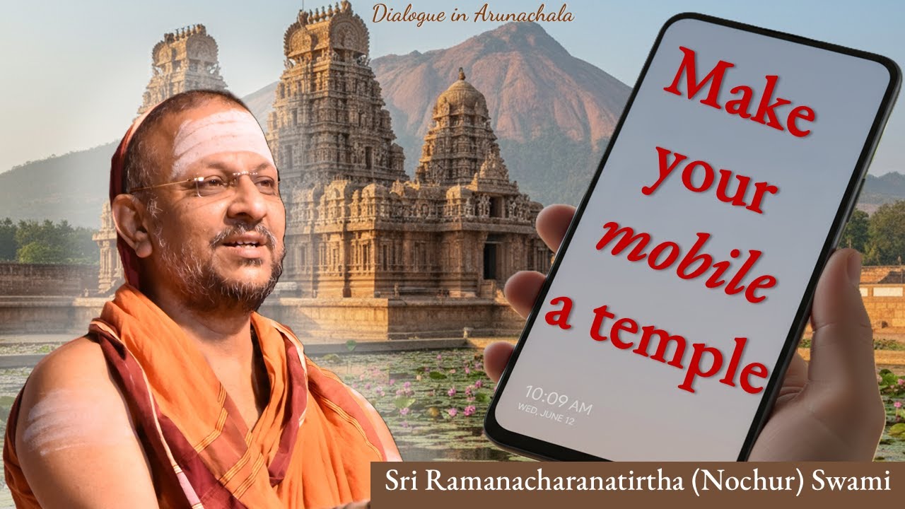Make your mobile a temple | Dialogue in Arunachala | English | 2025