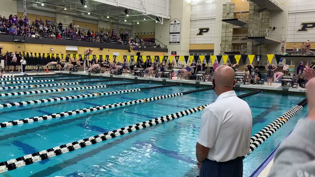 100 Fly at Purdue invite 47.65 Jackson Lustig (McKendree University)