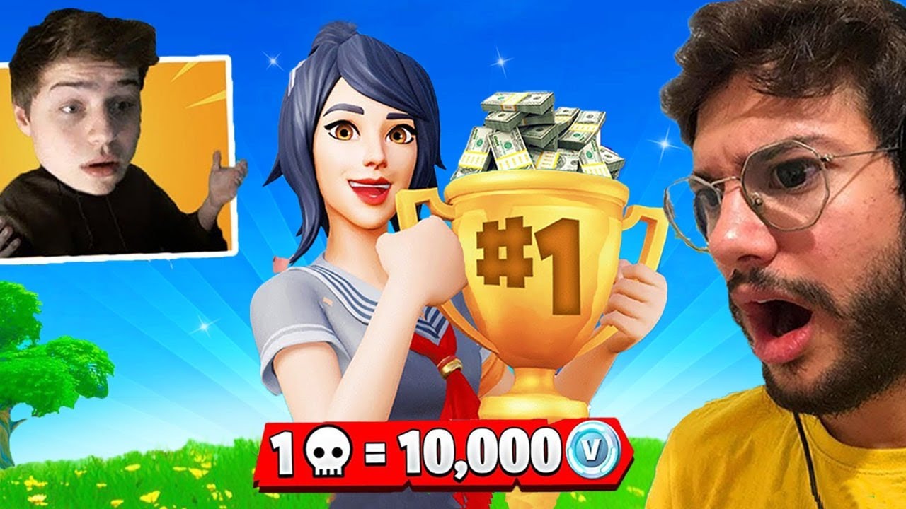 VALESLE 1 KILL=10.000 V-BUCKS (T&uuml;rk&ccedil;e Fortnite)