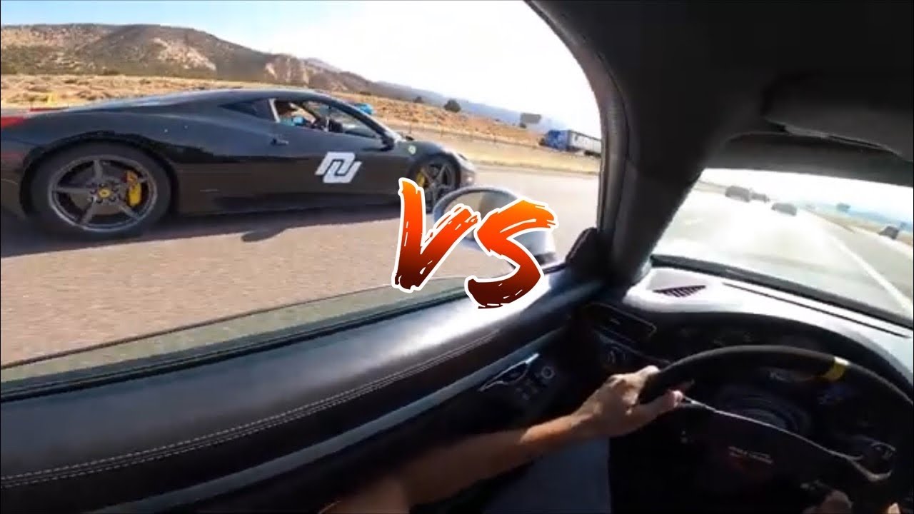 TUNED GT3 vs 458 | UTAH RALLY BACK ROADS