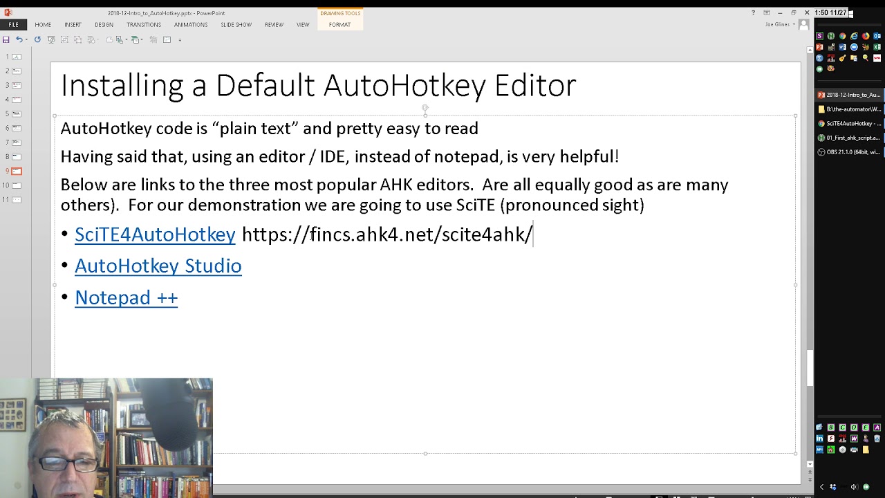 How to Install AutoHotkey and a default Editor / IDE