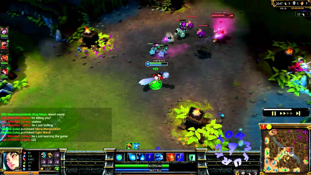 LoL Stormfury Best replay Week 2 (dubstep)