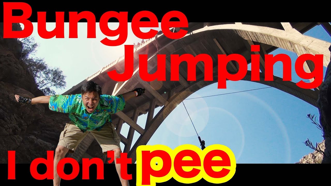 おしっこ我慢してバンジージャンプ|Bungee jumping.and I don't pee.