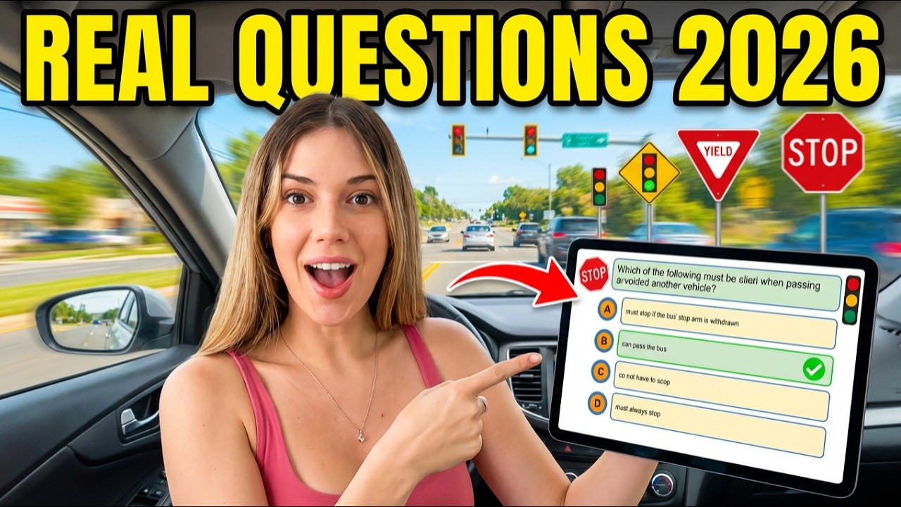 DMV Written Practice Test 2026 (Questions & Answers) | Can You Pass?