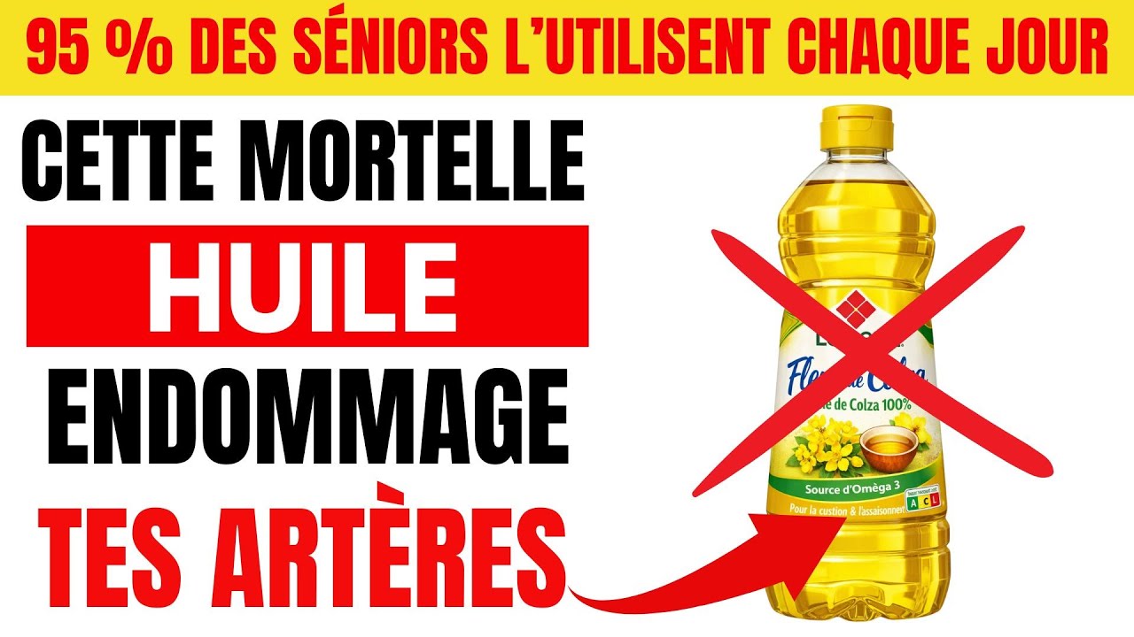 Ces 4 huiles obstruent SECRÈTEMENT vos artères – et ces 4 les ouvrent NATURELLEMENT
