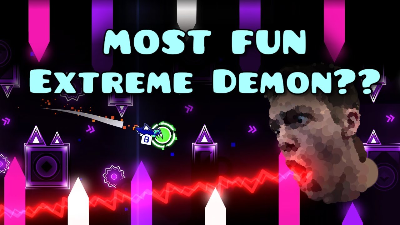 The MOST FUN Extreme Demon?? Loochiverse 100%!! (Geometry Dash)