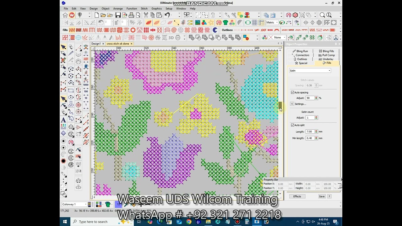 CROSS STITCH WASEEM UDS TRAINING 2025