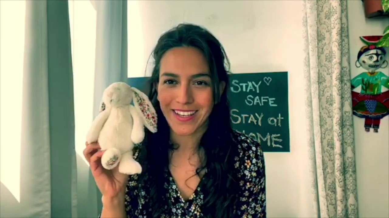 The Story of the Easter Bunny by Katherine Tegen read by Gabriela Montaraz. Music by Ren&eacute; Aubry.