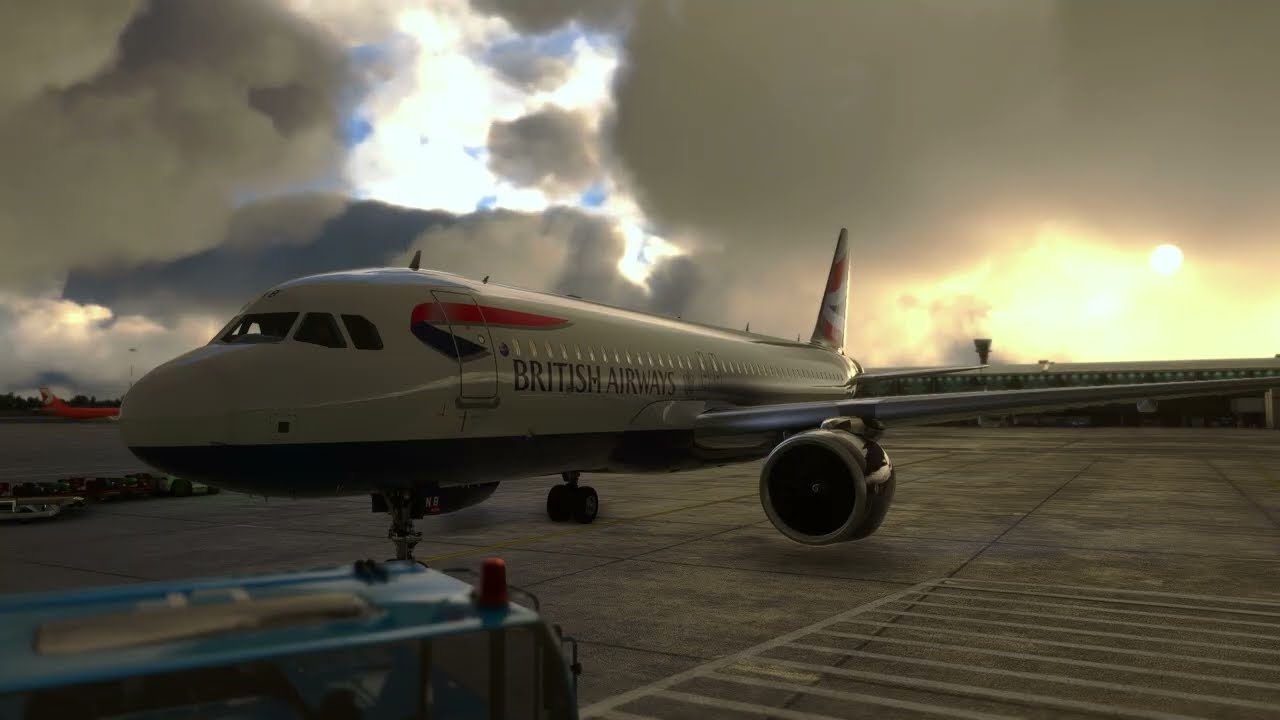 FULL FLIGHT | British Airways | London Heathrow - Belfast | AIRBUS A320 NEO | MSFS