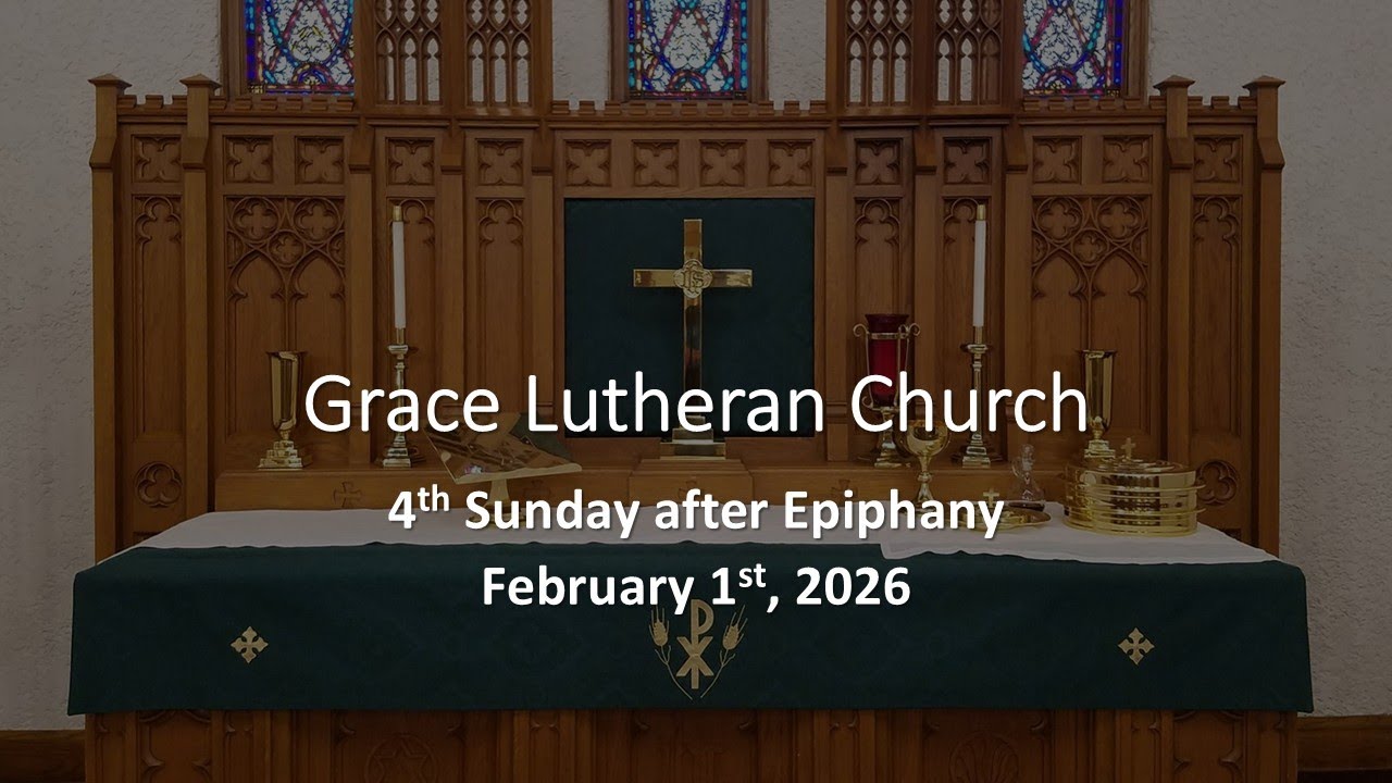 4th Sunday after Epiphany - February 1st, 2026