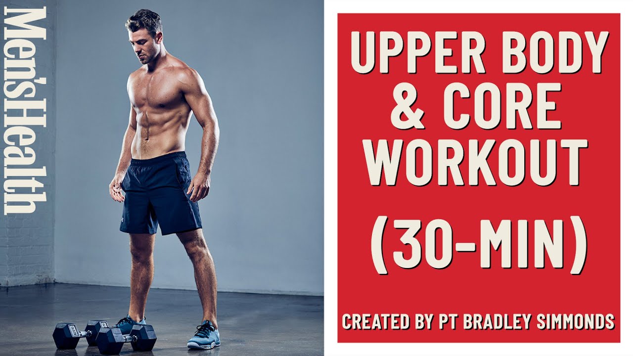 30-минутная тренировка верхней части тела и корпуса | Men’s Health UK
