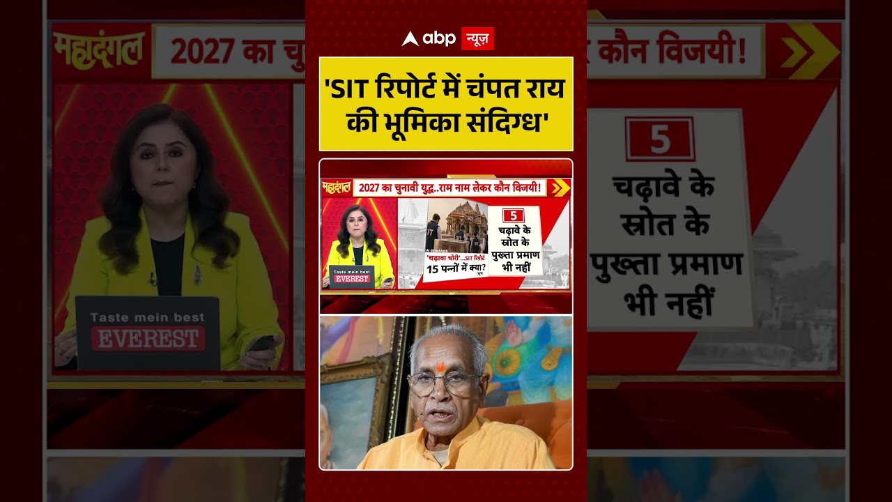 Ram Mandir Scam : 'SIT रिपोर्ट में चंपत राय की भूमिका संदिग्ध' | #ytshorts #viralvideo #champatrai