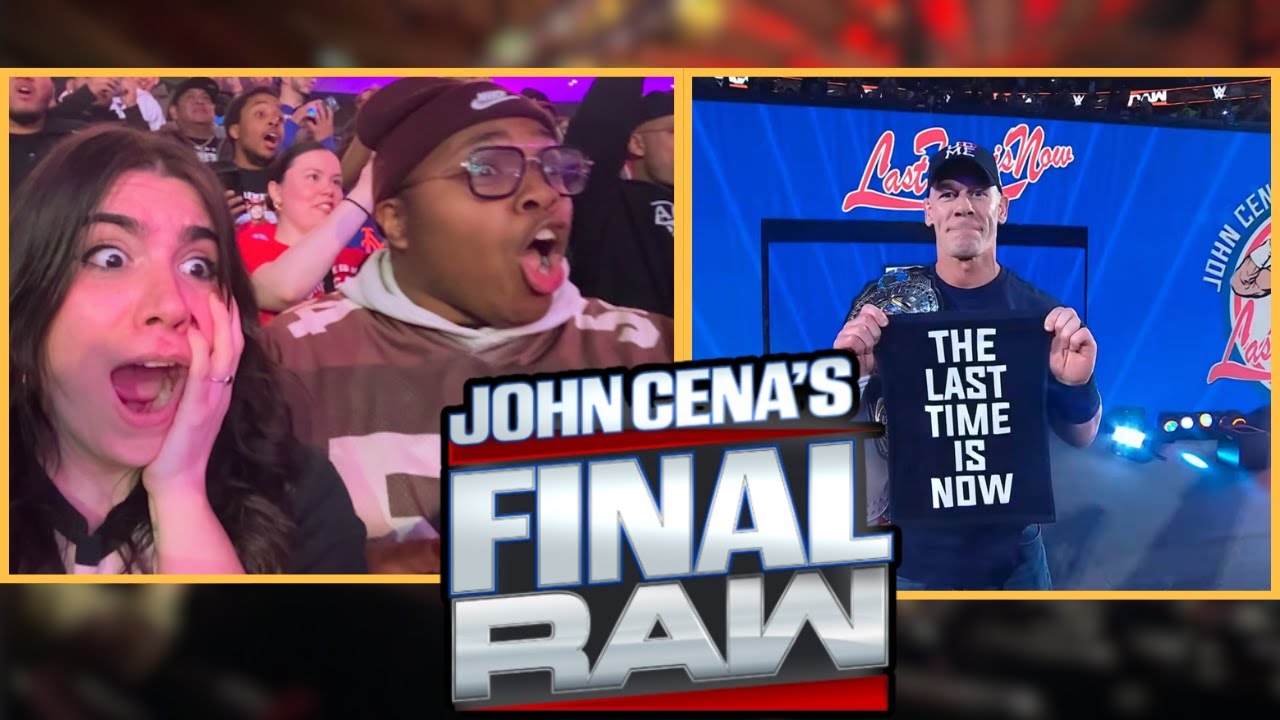 Мы ПЛАКАЛИ на финальном шоу Джона Сины Monday Night Raw