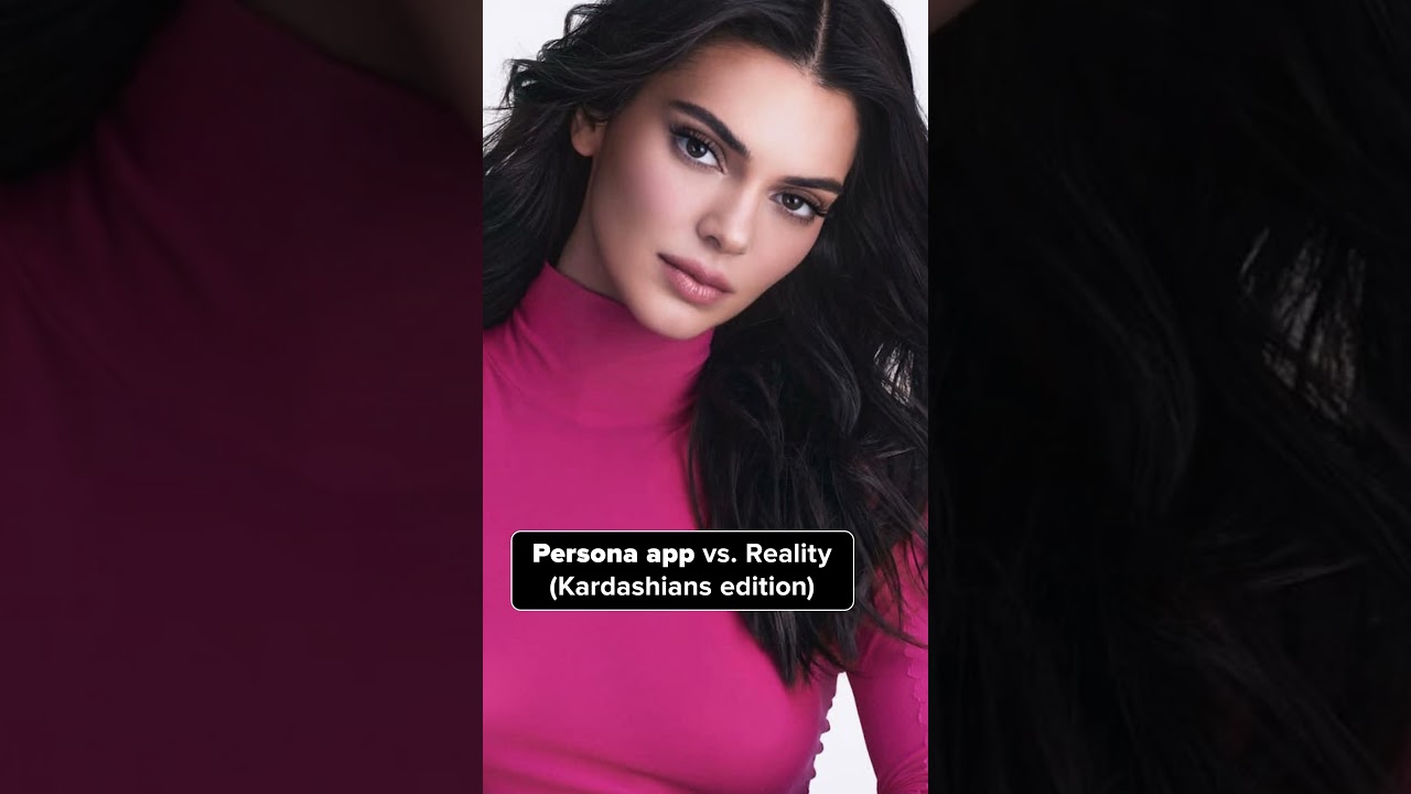 Persona 😍 Better than FaceTune! #model #cosmetics #style #beautyhacks