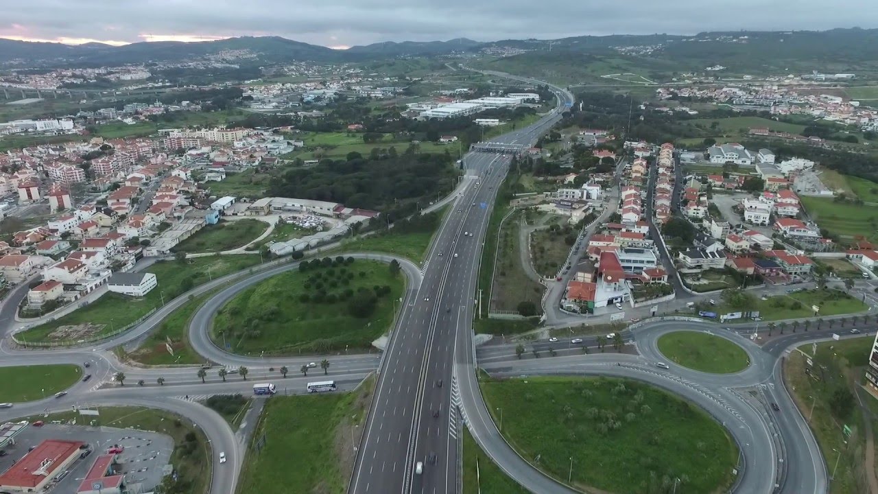 Dji Phantom 3 A small walk on the Loures shopping center - Portugal