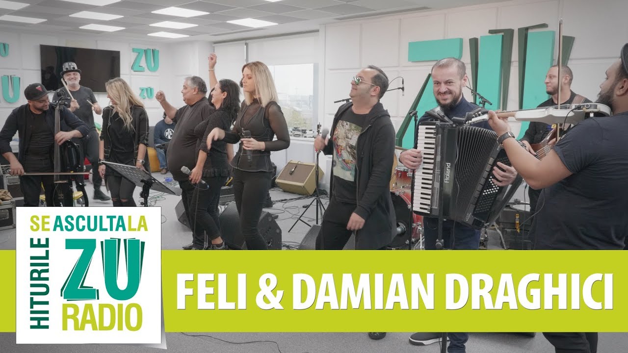 Feli & Damian Draghici - Trandafire (Live la Radio ZU)