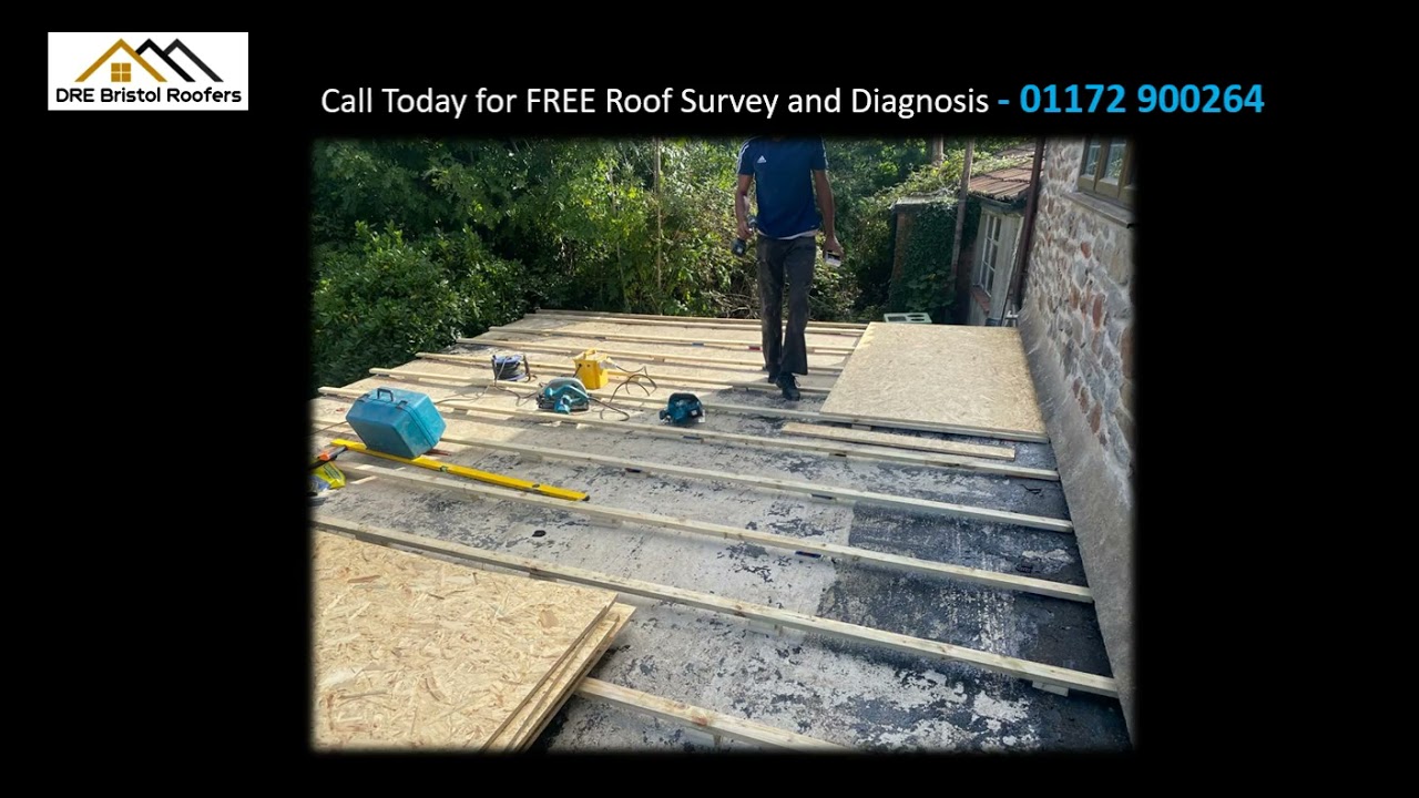 Flat Roofing in Bristol - DRE Bristol Roofers Customer Installation