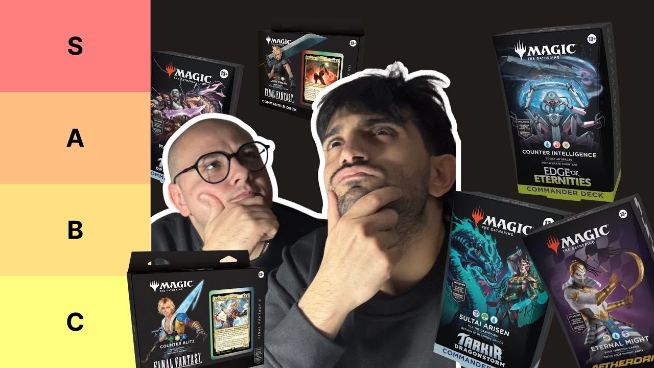 Tier List Precon 2025 - GliScagnozzi