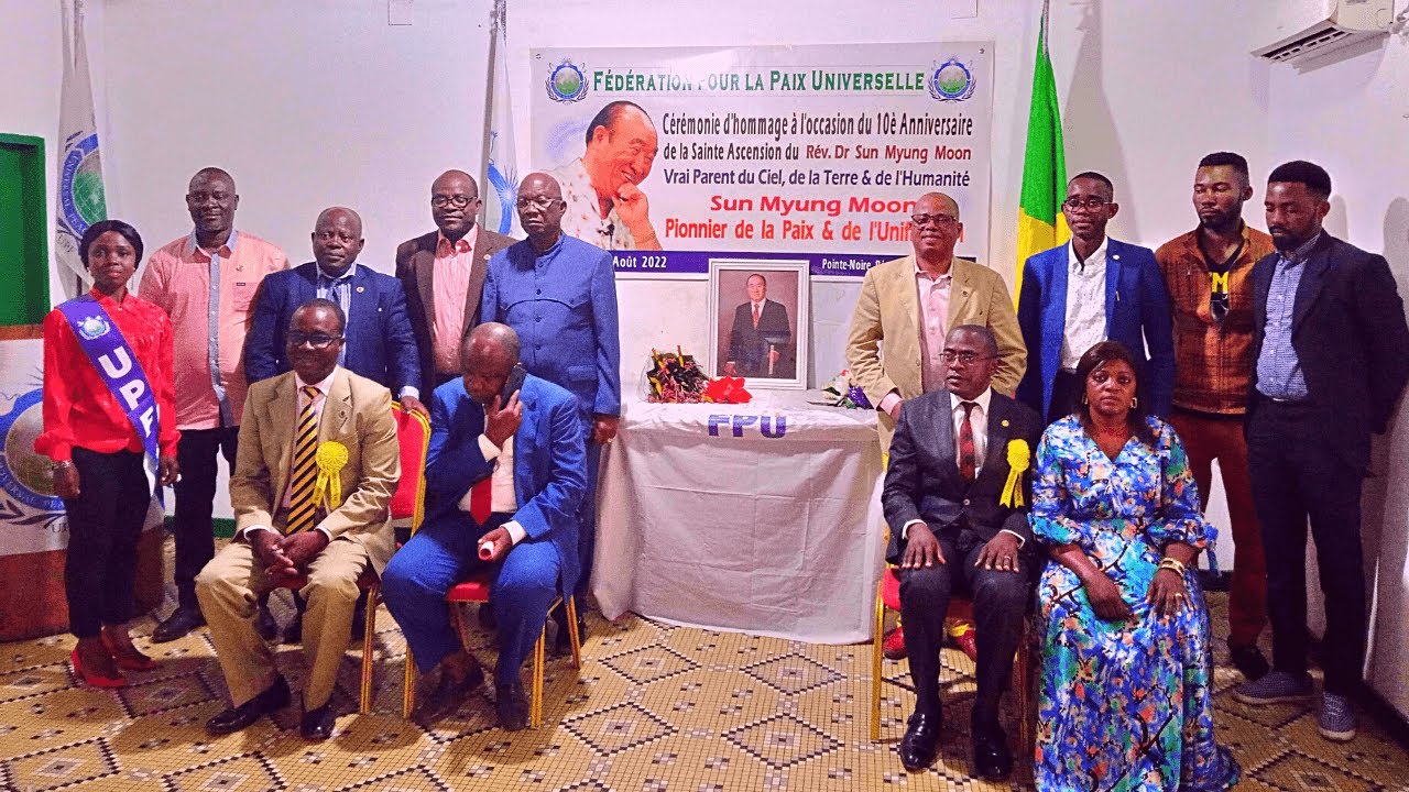 Hommage: 10è Anniversaire Ascension Rev Sun Myung Moon (FPU)