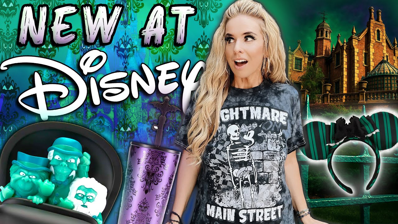 Disney Halloween! NEW at Disney – Haunted Mansion Merch, Spooky Decor & More at Disney World