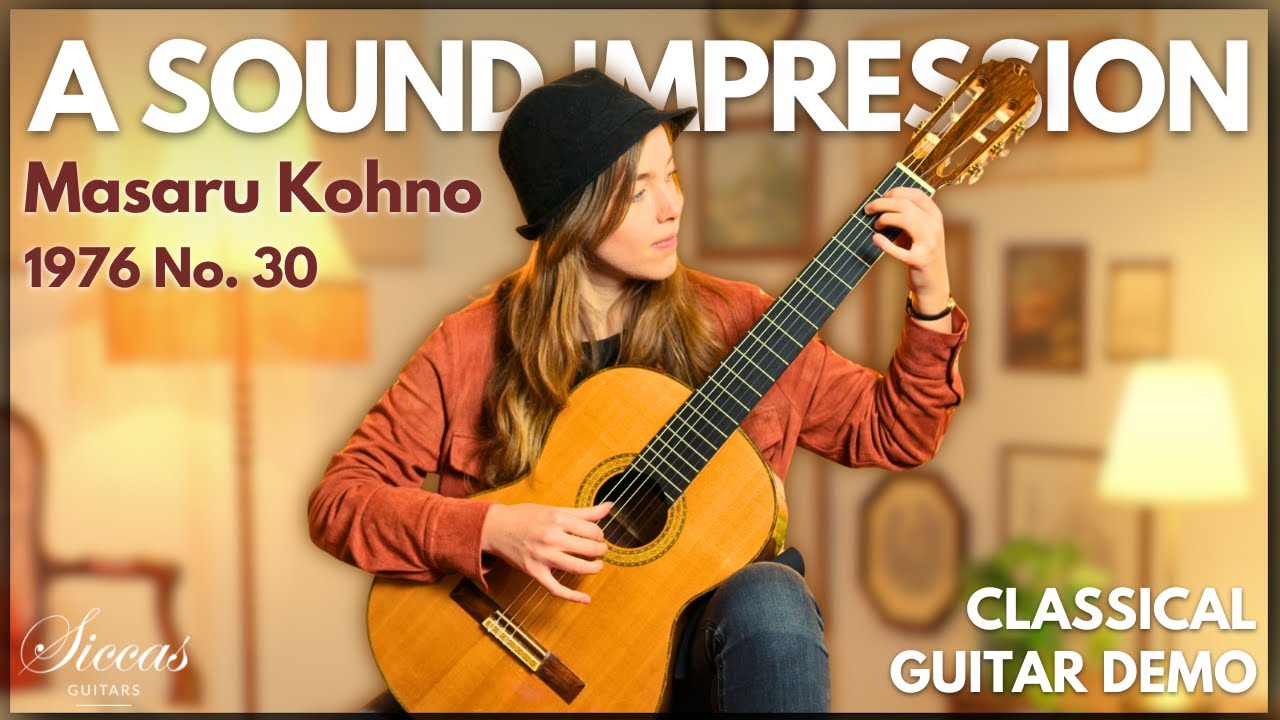 A Sound Impression: Masaru Kohno &ndash; 1976 No. 30 | Classical Guitar Demo