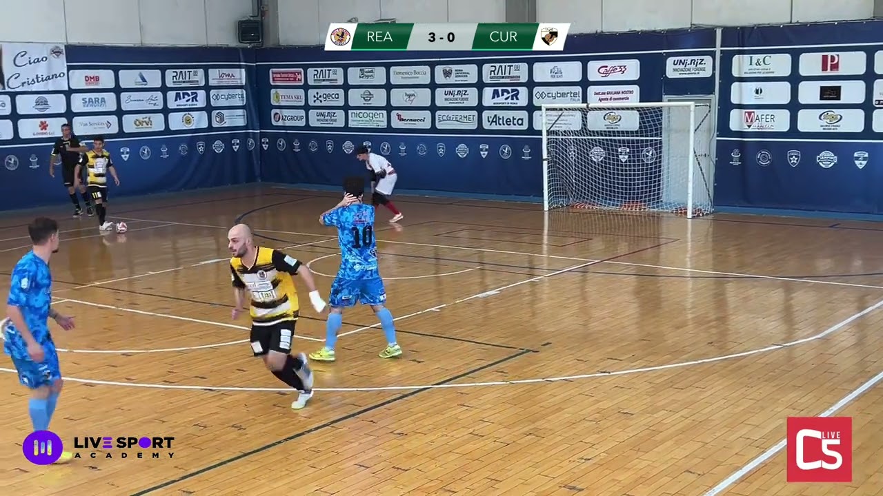 Serie B playoff: Real Ciampino - Cures, highlighs