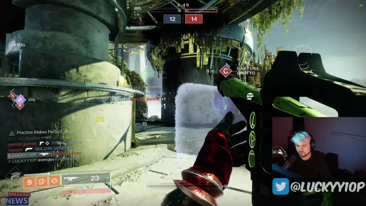 Last Breath Shreds In Crucible! *Not God Roll*
