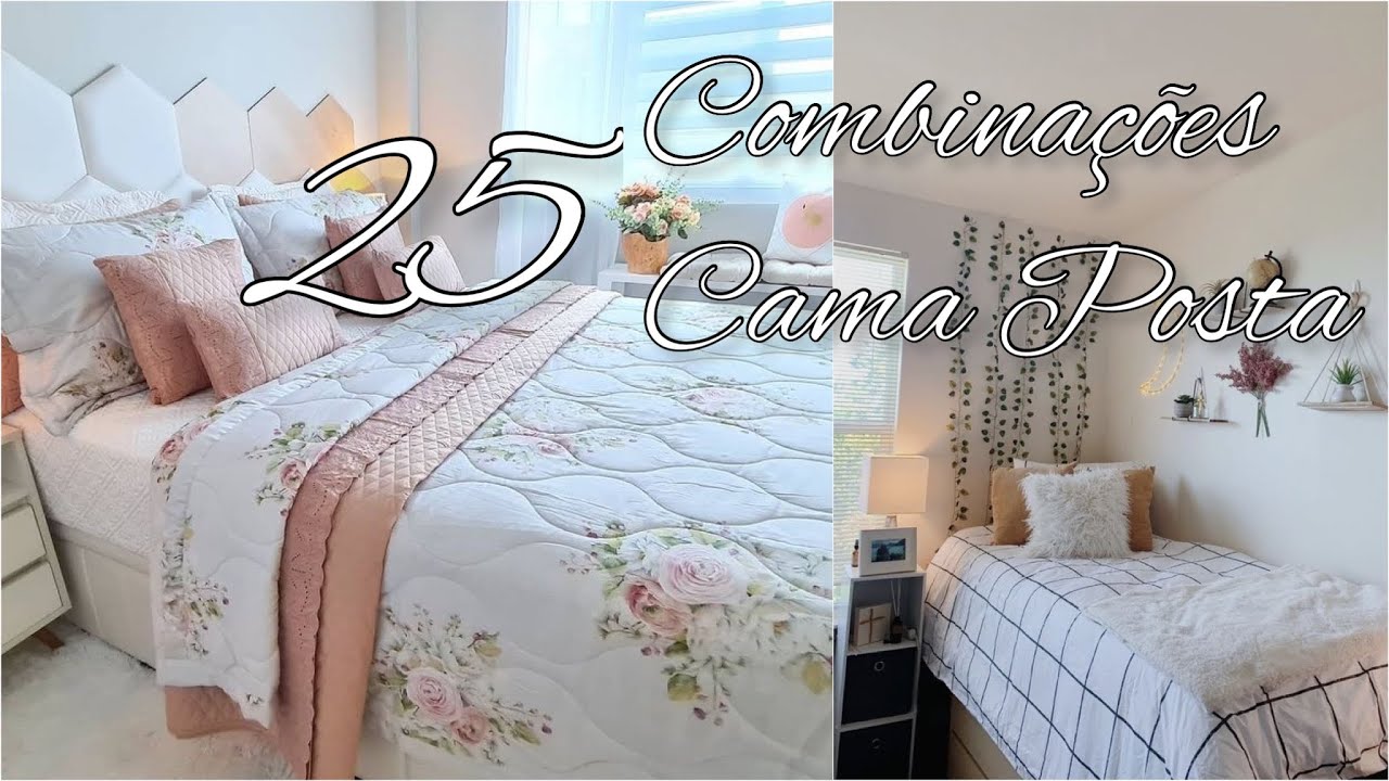 25 COMBINAÇÕES DE CAMA POSTA  CASAL, SOLTEIRO E BELICHE