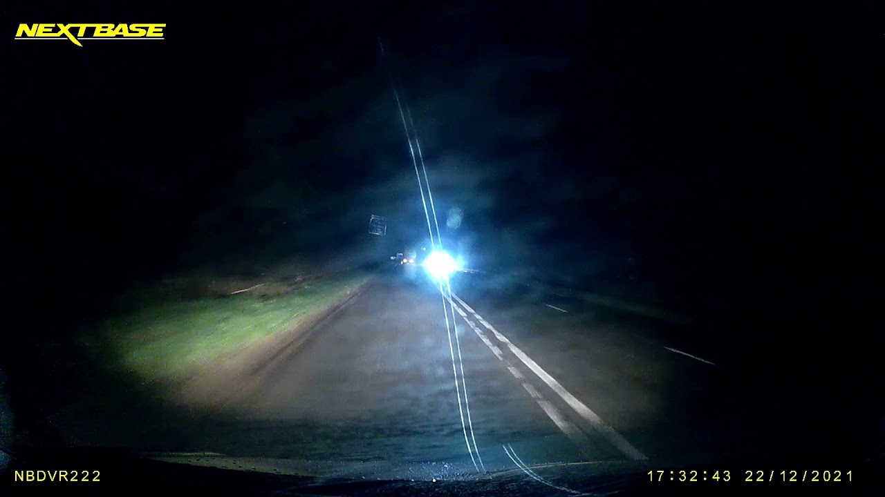 Car Journey from Chepstow to Cwmbran at Night Time
