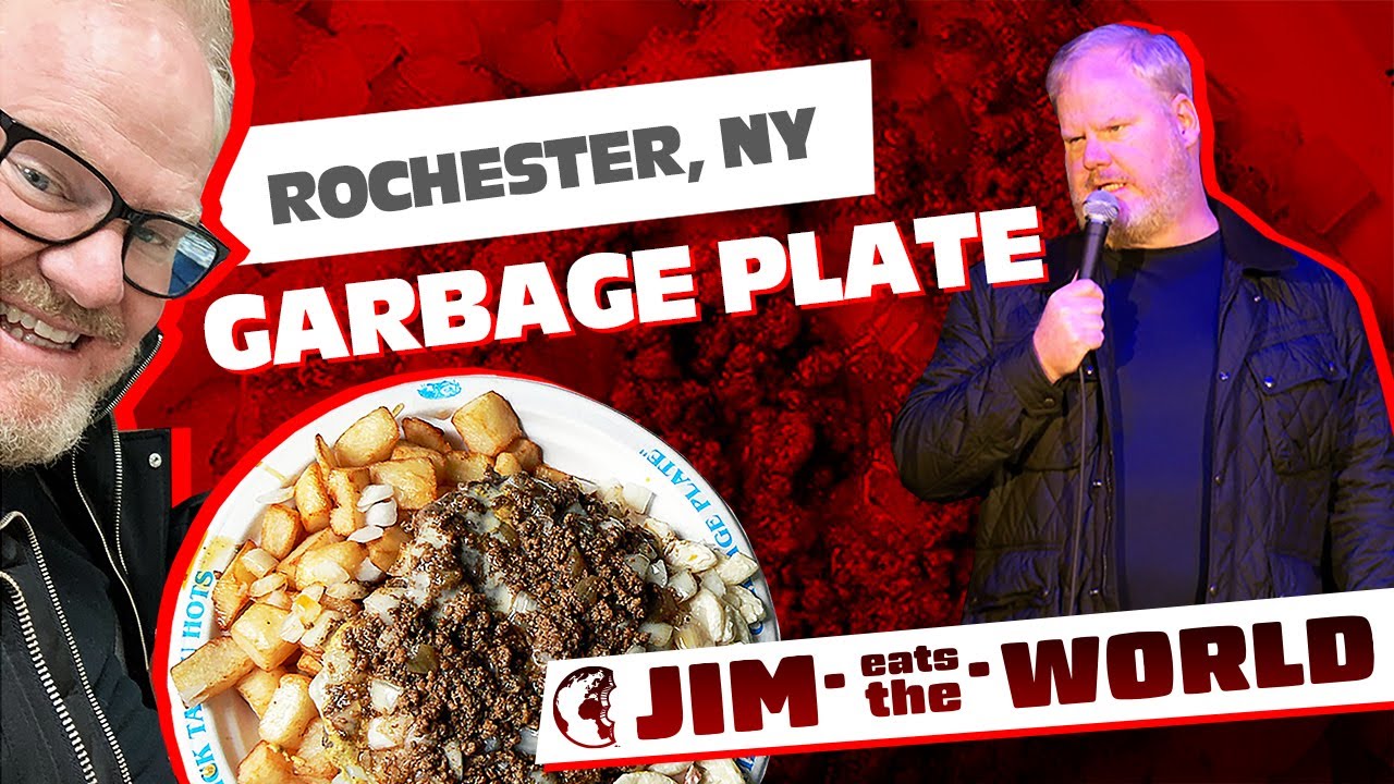 «Garbage Plate, Rochester, NY» — Джим ест мир — Джим Гэффиган