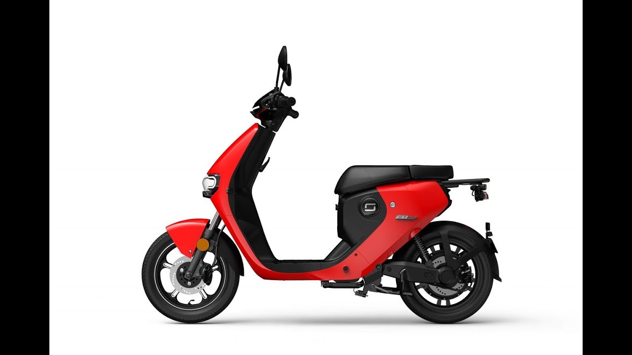 Super Soco CU Mini 1kw Electric Moped Static Review & compared to Segway B110s - 4k - Green-Mopeds