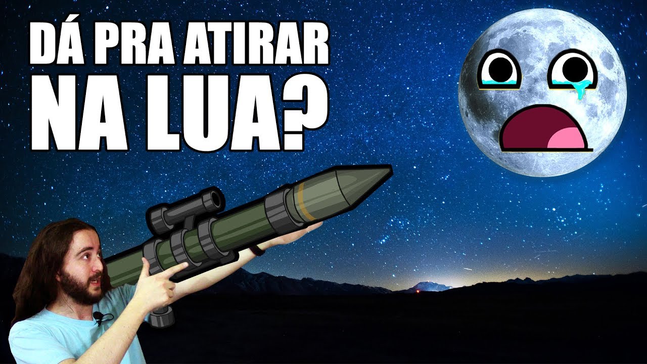 Um Tiro pra Cima Pode Acertar a Lua? | Primata Falante